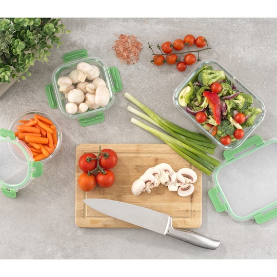 JoyJolt® Glass Storage Containers Set